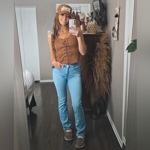 Levi's Light Blue Straight Leg Women's Jeans